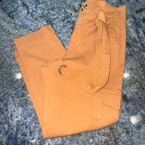 CAbi Woman’s Rust Brown Cargo Pants 4